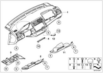 7119904176 - Vehicle Trim: Sheet Metal Screw for BMW Image