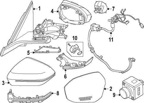Mirrors for 2024 BMW i5 #0