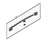 867613E000 - : Side Rail Assembly for Kia: Sorento Image