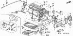 79029S5DA01 - Electrical/Exhaust/Heater/Fuel: COVER, FOOT DUCT for Honda Image