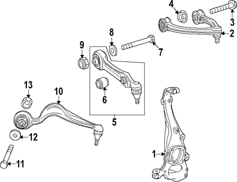 Suspension Components for 2023 Mercedes-Benz EQE AMG&reg; #0
