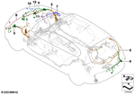61126821867 - Vehicle Electrical System: Front Left Repair Wiring Set for BMW Image