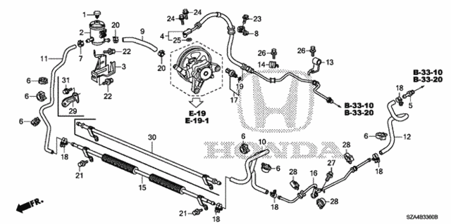 P.S. Lines for 2010 Honda Pilot #0