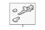 8127522000 - Body: Deck Lid Release Lever for Kia Image