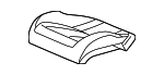 81531T38A01ZA - Body: Cushion Cover for Honda Image