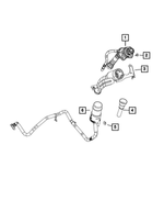 68497372AA - Fuel and Accelerator Pedal: Nut And Washer for Mopar Image