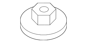 7129904381 - : Tail Lamp Assembly Nut for BMW Image