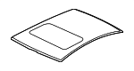 5290B033 - Body: Roof Panel for Mitsubishi Image
