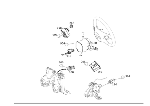 Switch for 2014 Mercedes-Benz E400 #0