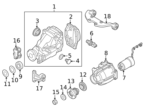 Axle & Differential for 2009 Mazda CX-7 #0