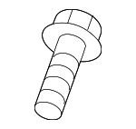 1244105163 - Body: Trunk Lid Trim Screw for Hyundai Image