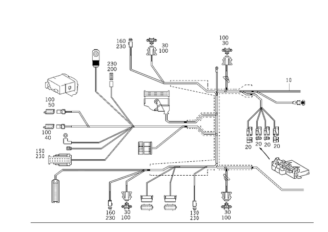 115458426 - Electrical System: Contact Spring for Mercedes-Benz Image image