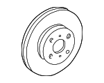 4351212550 - : Rotor for Toyota: Corolla Image
