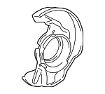 4778212170 - : Backing Plate for Toyota: Corolla Image