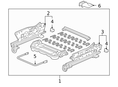 Tracks & Components for 2005 Honda Accord #10