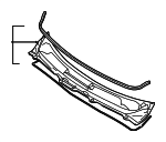 30754348 - Body: Cowl Grille for Volvo: XC90 Image