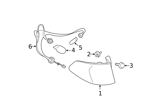 Bulbs - Chassis for 2008 Subaru Impreza #3