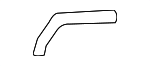 172281EA0A - Fuel System: Filler Hose for Nissan Image