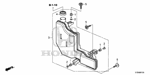 Resonator Chamber for 2019 Honda HR-V #0