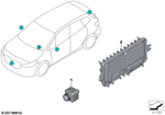66535B65EA7 - Distance Systems, Cruise Control: Camera Ultrasonic Automated Parking for BMW Image