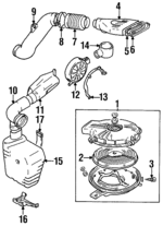 1370050G00 - : Air Cleaner Assembly for Suzuki Image