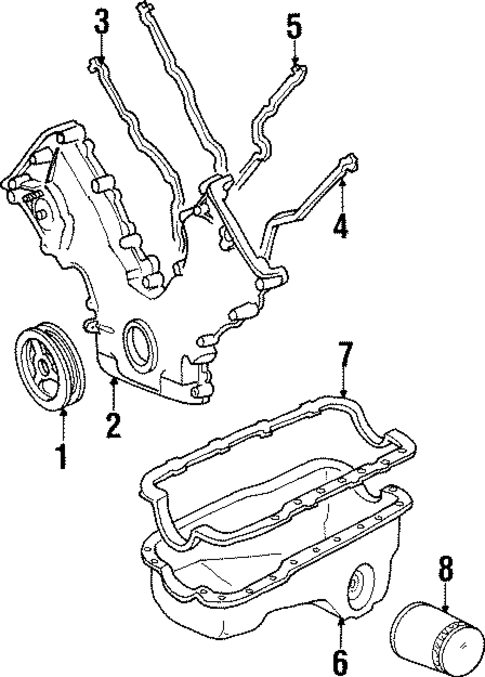 Filters for 1995 Ford Thunderbird #1