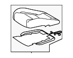 7110224010D3 - : Cushion Assembly for Lexus Image