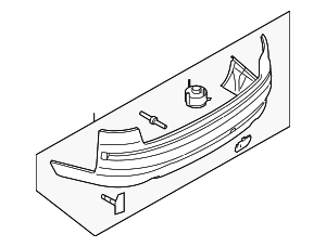4E0807105TGRU - Unclassified: Bumper Cover for Audi: S8 Image