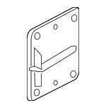 4E0813329A - Body: End Cover for Audi Image