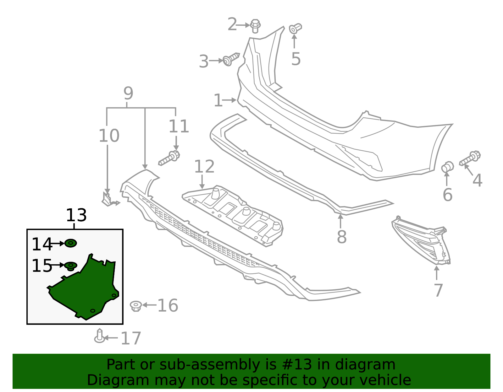 86675 R5100 86675-M7200 - Kia Under Cover 2020-2021 Kia Forte | Performance Auto Parts