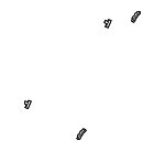 7403A106 - Body: Drip Molding Clip for Mitsubishi: Outlander Image