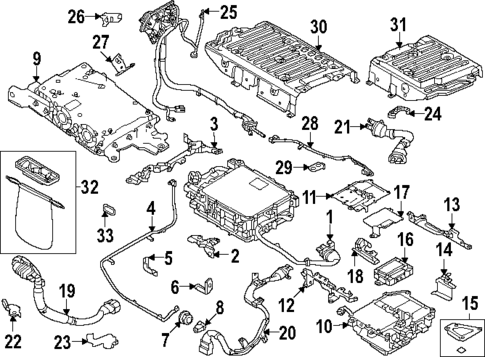 Electrical Components for 2025 Mitsubishi Outlander PHEV #0