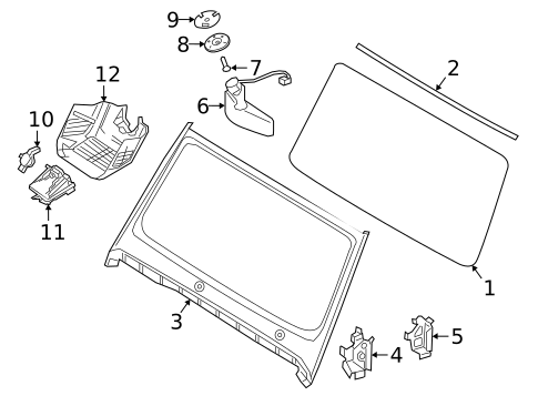 Lane Departure Warning for 2020 Mercedes-Benz G63 AMG #2