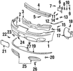 25671199 - : Grille for Oldsmobile: Aurora Image