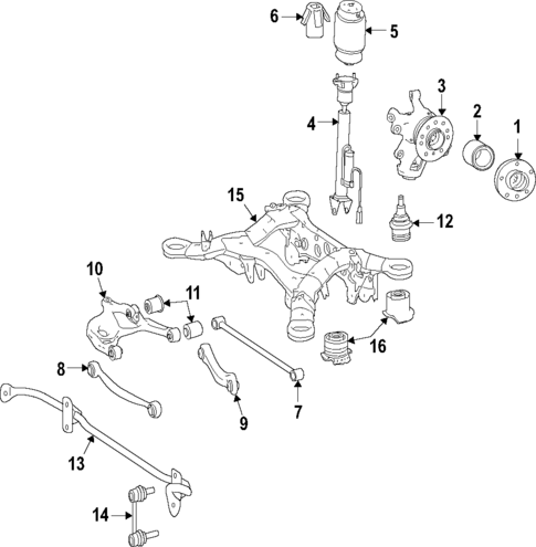 Ride Control for 2009 Mercedes-Benz GL550 #0