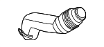 2542032500 - Belts &amp; Cooling: Engine Water Pump Outlet Pipe for Mercedes-Benz Image