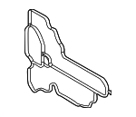2542036700 - Cooling System: Engine Coolant Thermostat Housing Gasket for Mercedes-Benz Image