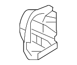 17117553481 - Cooling System: Power Steering Cooler Rubber Mount for BMW Image