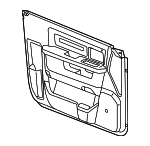 6WY42TX7AA - : Door Trim Panel for Ram: 1500, 2500, 3500 Image