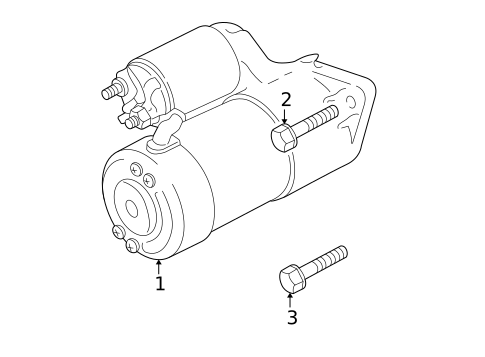 Starter for 1999 Suzuki Vitara #1
