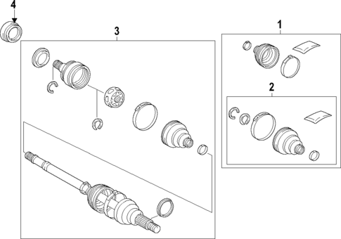 Rear Axle for 2025 Toyota Grand Highlander #2