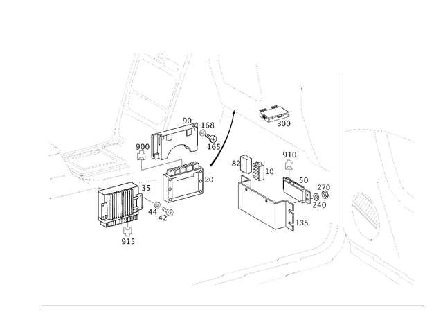 1685450628 - Electrical Equipment and Instruments: Plug Housing for Mercedes-Benz: C240, C32 AMG, E430, G55 AMG, G550, ML320, ML430, ML55 AMG, S430, S55 AMG Image image