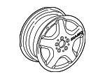 1704000102 - Suspension: Wheel, Alloy for Mercedes-Benz Image