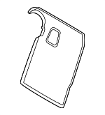 971885754A6B0 - Body: Back Panel Cover for Porsche Image