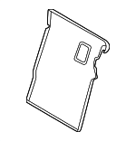 971885753A6B0 - : Back Panel Cover for Porsche: Panamera Image