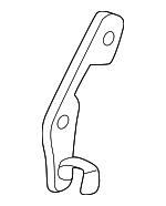 971885281 - Body: Folding Seat Latch Bracket for Porsche Image