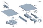 2546800100 - Interior Trim/Exterior Detachable Parts: Load Compartment Floor for Mercedes-Benz: GLC350e, GLC63 AMG S E Performance Image