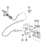 6036611AA - 48RE; 4-Speed; Automatic Transmission: Bolt for Mopar Image image