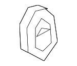 2865834100 - Exhaust: Muffler Hanger for Kia Image