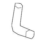 LR140973 - : By-Pass Hose for Land-Rover Image